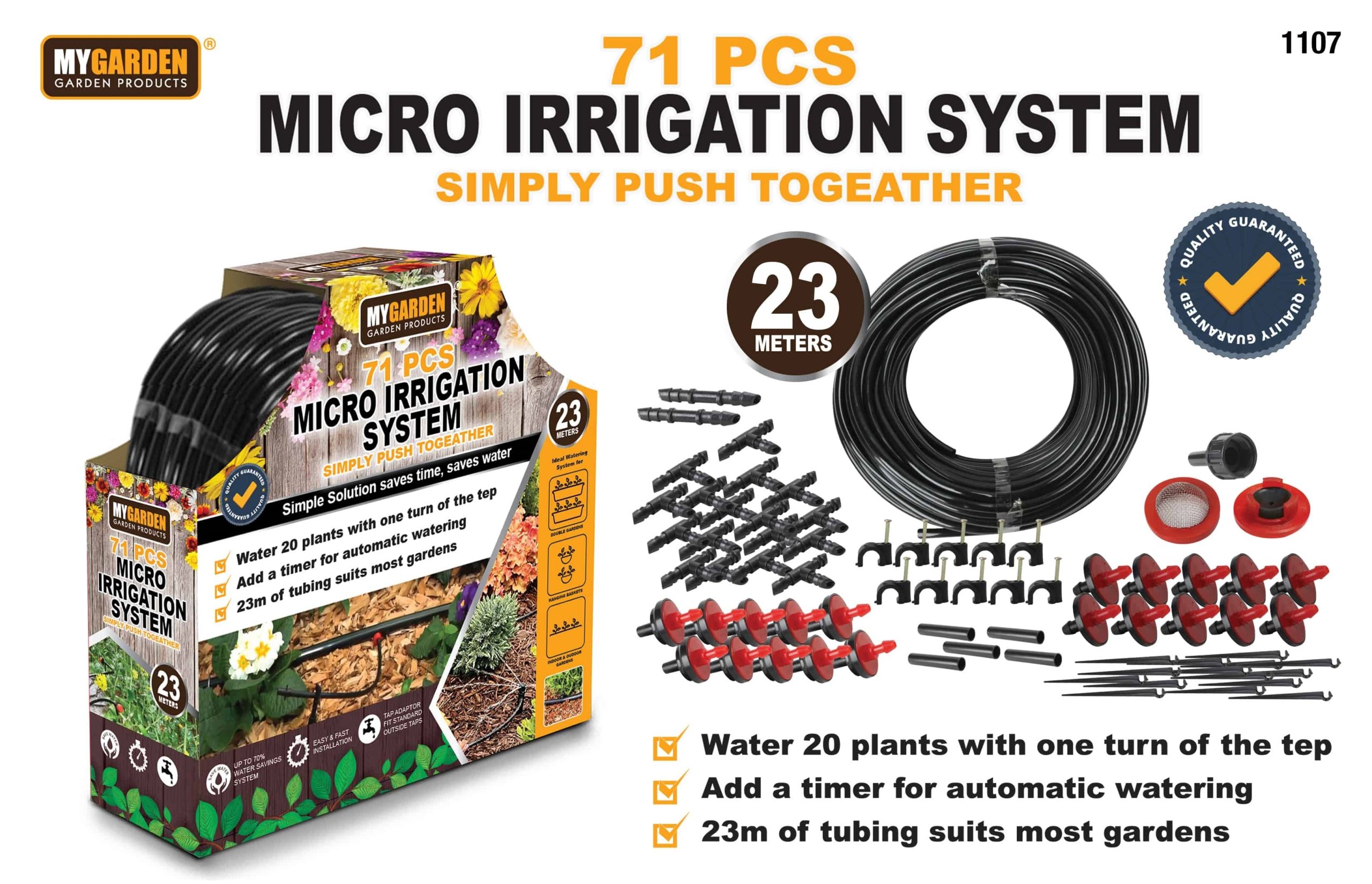 71 pcs Micro Irrigation System