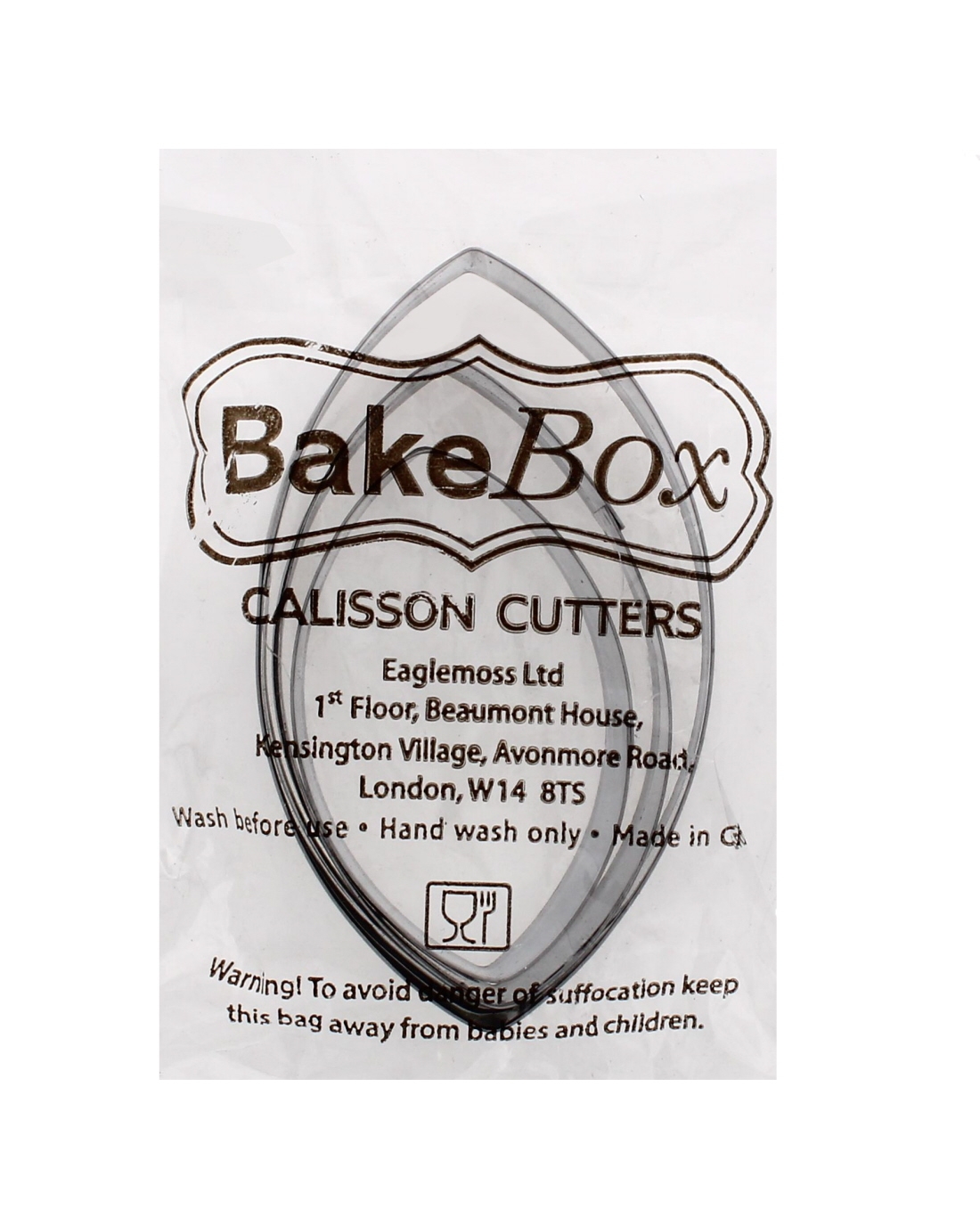 Bake Box Calisson Cutters 3 pc
