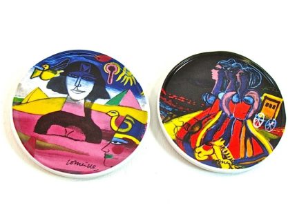 Corneille Design Coasters – Set of 2 for Stylish Protection