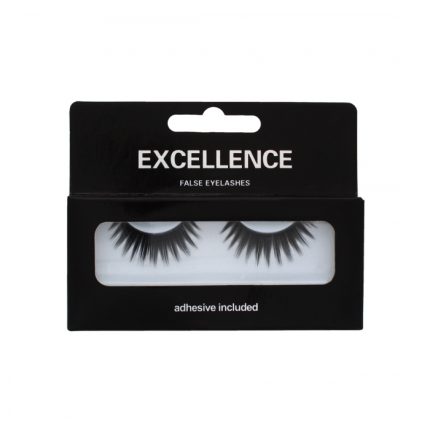 Excellence Black False Eyelashes – Natural & Voluminous Look