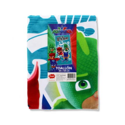 PJ Masks Towel – 60 x 120cm, Soft & Absorbent