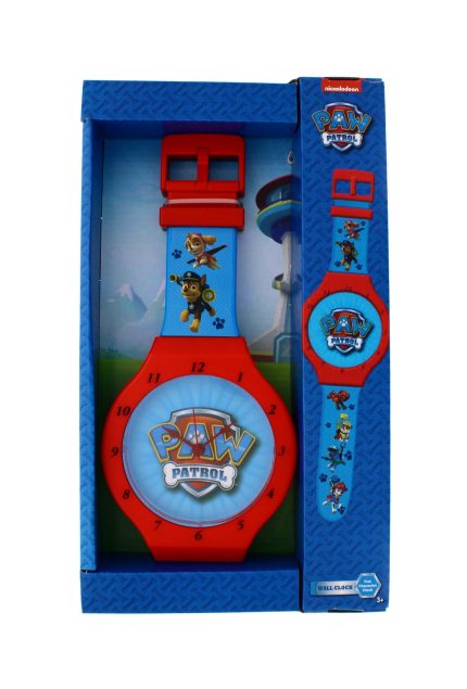 Paw Patrol Jumbo Wrist Wall Clock – 47cm | Fun & Functional