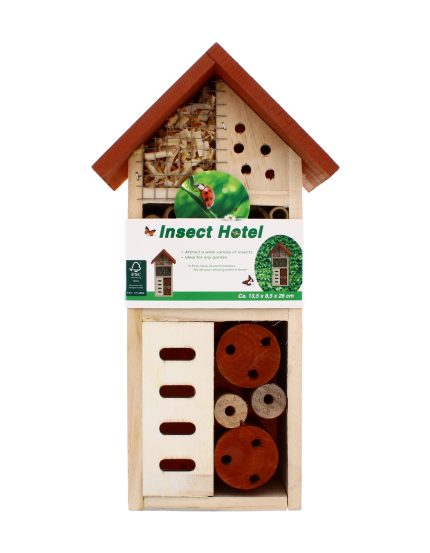 Wooden Insect Hotel for Garden | Eco-Friendly Insect Shelter